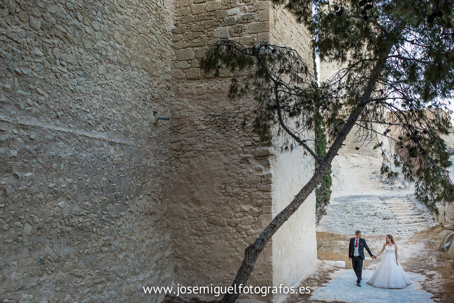 Fotografo Postboda Castillo de Santa Baebara Alicante