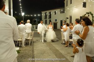 la llegada a eventos iberia village