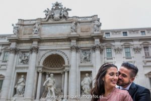 pareja en roma