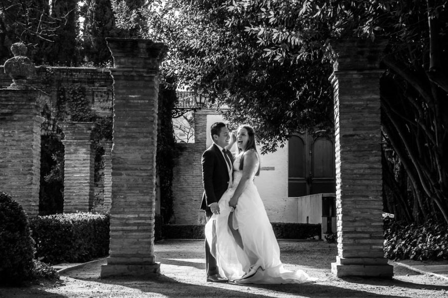 Post boda en la ciudad de la Alhambra
