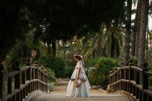 Sesión de comunión en el palmeral de Alicante